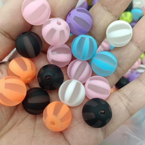 Acrylic Jewelry Beads Round DIY 16mm Sold By Bag