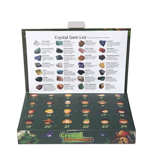 Gemstone Boxed Decoration Gemstone DIY mixed colors Sold By Box