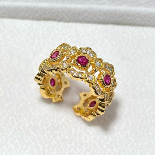 Cubi Circonia Micro Pave anello in ottone, placcato, Micro spianare cubic zirconia & per la donna, nessuno, Venduto da PC