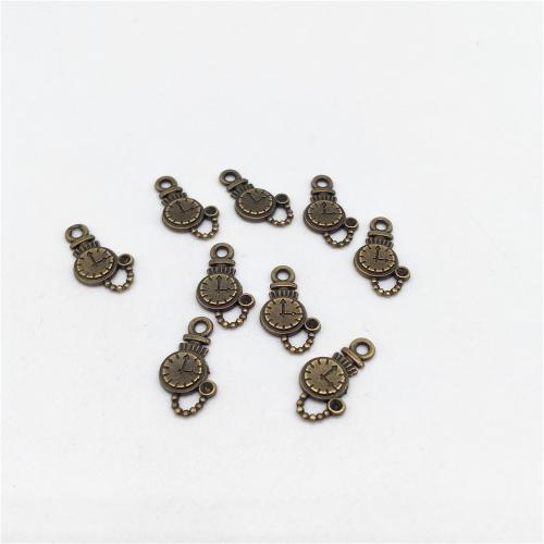 Sinc Alloy Pendants, Clog, dath cré-umha antique plátáilte, DIY, 17x9mm, 100ríomhairí pearsanta/Mála, Díolta De réir Mála