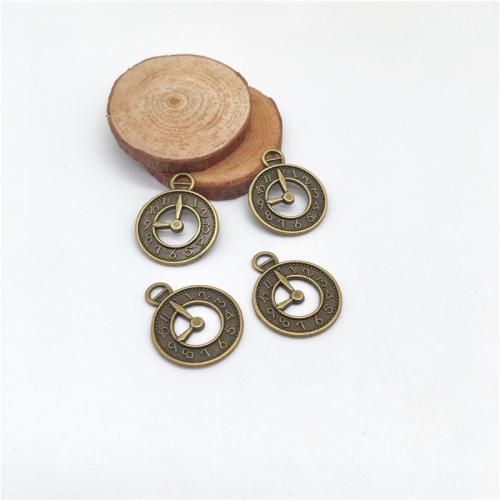 Sinc Alloy Pendants, Clog, dath cré-umha antique plátáilte, DIY, 32x24mm, 100ríomhairí pearsanta/Mála, Díolta De réir Mála