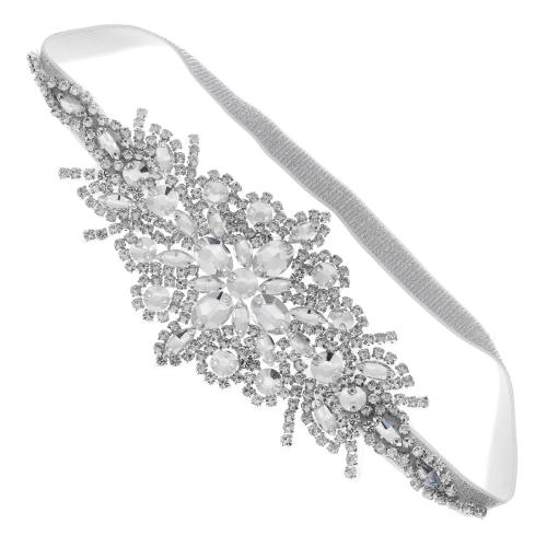 Headband Cloth with Rhinestone for bridal Sold By PC