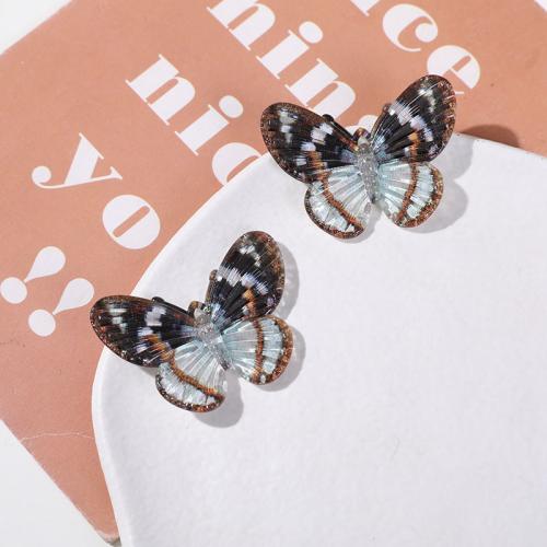 Hair Accessories DIY Findings Acrylic Butterfly multifunctional & enamel Sold By PC