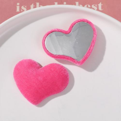 Hair Accessories DIY Findings Velour Heart handmade Sold By PC