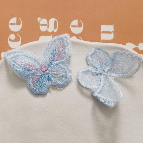 Hair Accessories DIY Findings Gauze Butterfly handmade Sold By PC