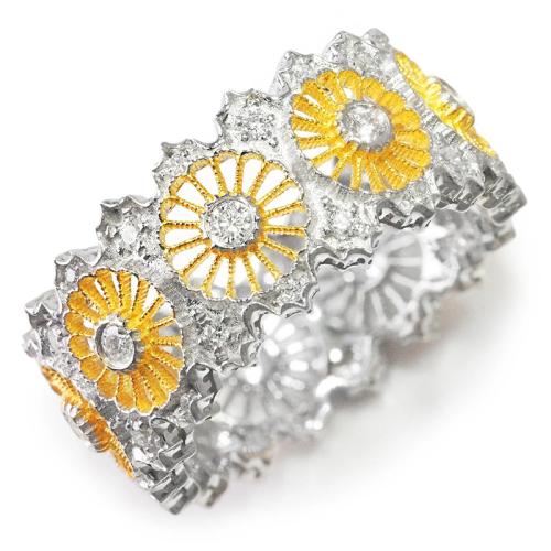 Cubic Zirconia Micro Pave Brass Ring & micro pave cubic zirconia & for woman Sold By PC