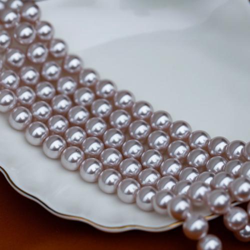 South Sea Shell Beads Shell Pearl Round DIY Sold Per Approx 40 cm Strand