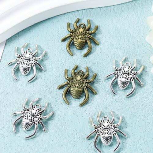 Zinc Alloy Animal Pendants Spider plated DIY nickel lead & cadmium free Approx Sold By Bag