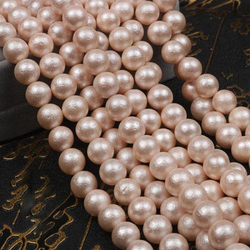 Χάντρες South Sea Shell, Shell Pearl, Γύρος, DIY & διαφορετικό μέγεθος για την επιλογή, περισσότερα χρώματα για την επιλογή, Sold Per Περίπου 38 cm Strand