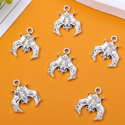 Zinc Alloy Animal Pendants Bat antique silver color plated DIY nickel lead & cadmium free Approx Sold By Bag