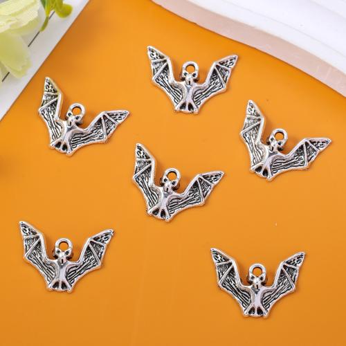 Zinc Alloy Animal Pendants Bat antique silver color plated DIY nickel lead & cadmium free Approx Sold By Bag