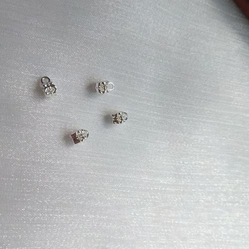 Zinc Alloy Bail Beads plated DIY 5mm Sold By PC