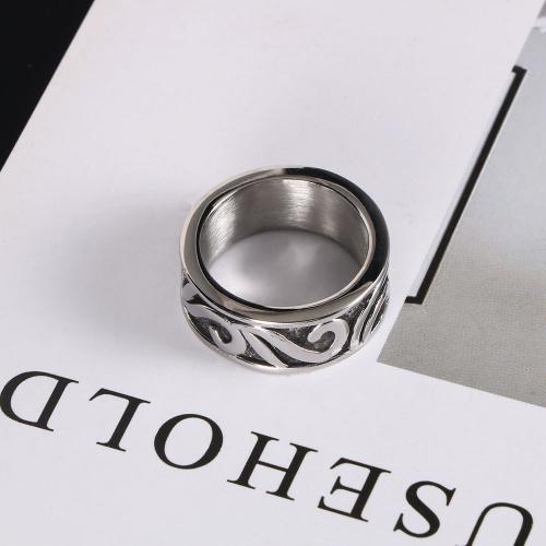 Stainless Steel Finger Ring 304 Stainless Steel Vacuum Ion Plating & for man Sold By PC