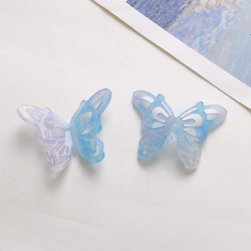 Hair Accessories DIY Findings Acrylic Butterfly polished Sold By PC