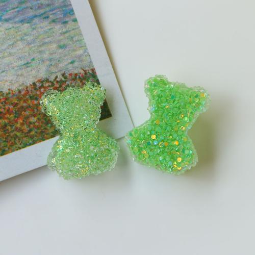 Hair Accessories DIY Findings Resin Bear polished Sold By PC