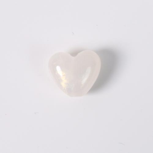 Resin Jewelry Beads Heart polished DIY Sold By PC