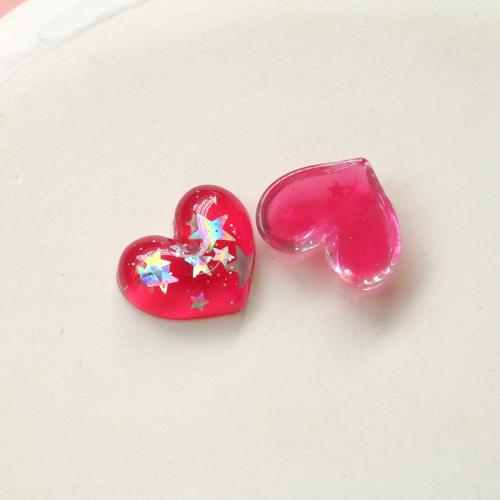 Mobile Phone DIY Decoration Resin Heart epoxy gel Sold By PC