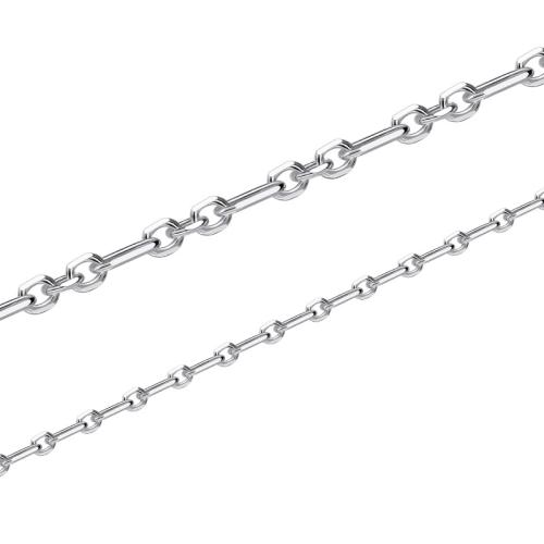 925 Sterling Silver Chains DIY silver color Sold By m