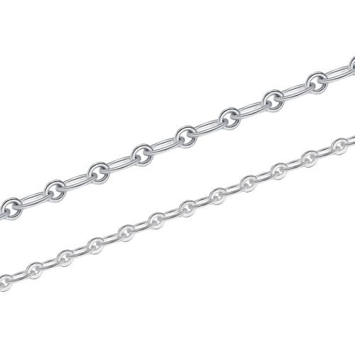 925 Sterling Silver Chains cross chain & DIY silver color Sold By m