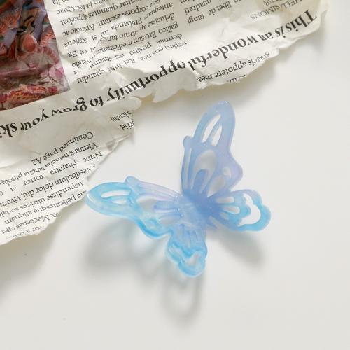 Hair Accessories DIY Findings Acetate Butterfly hollow Sold By PC