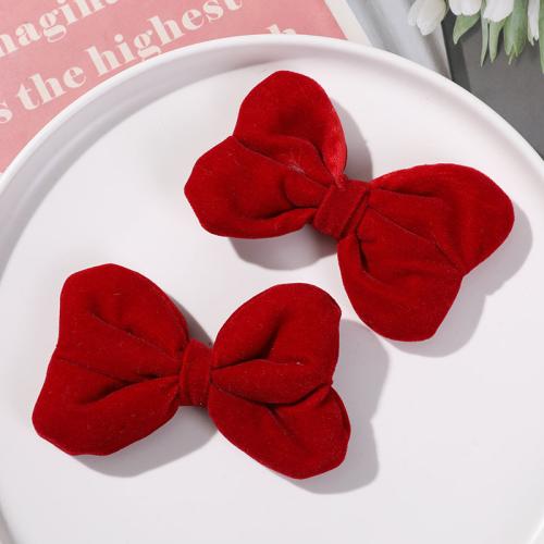 Hair Accessories DIY Findings Velour Butterfly Sold By PC