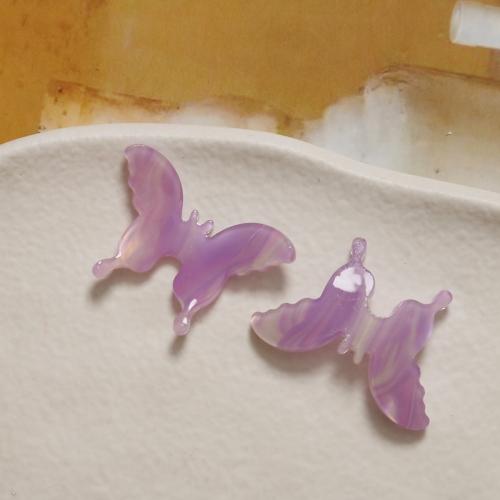 Mobile Phone DIY Decoration Acetate Butterfly Sold By PC