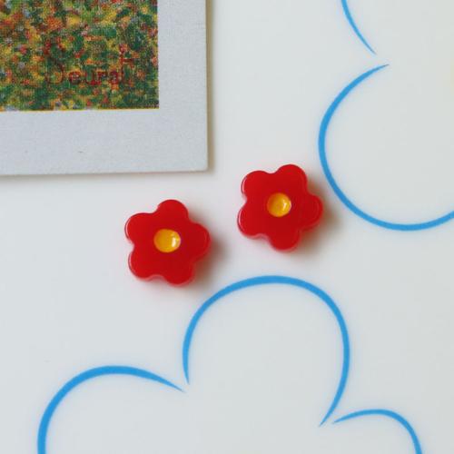 Mobile Phone DIY Decoration Acrylic Flower Sold By PC