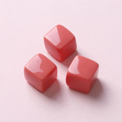 Hair Accessories DIY Findings Resin Square polished Sold By PC