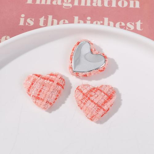 Hair Accessories DIY Findings Cloth Heart handmade Sold By PC