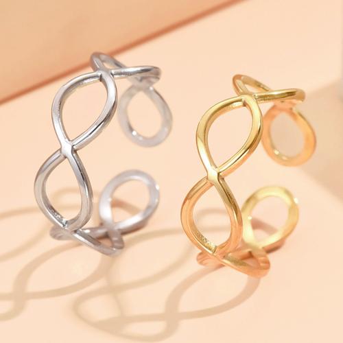 Stainless Steel Finger Ring 304 Stainless Steel fashion jewelry & for woman US Ring Sold By PC