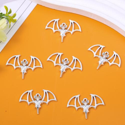 Zinc Alloy Animal Pendants Bat antique silver color plated DIY nickel lead & cadmium free Approx Sold By Bag