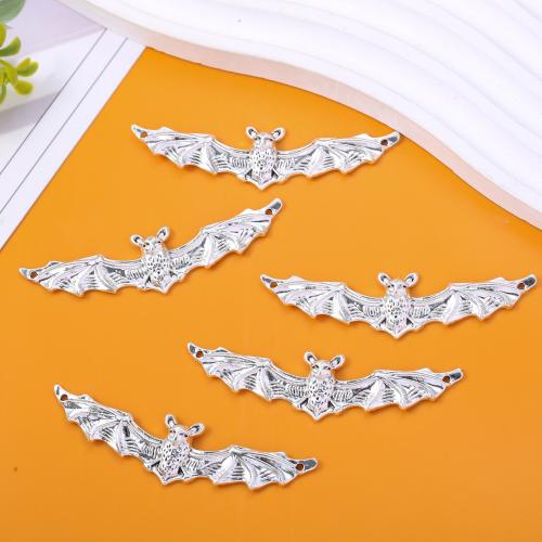 Animal Zinc Alloy Connector Bat antique silver color plated DIY nickel lead & cadmium free Approx Sold By Bag