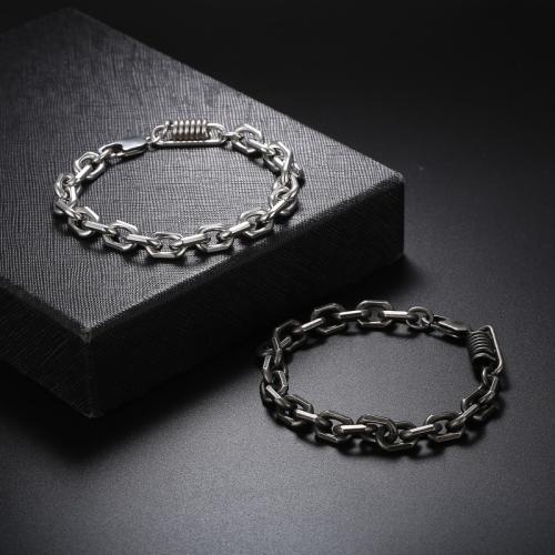 Stainless Steel Jewelry Bracelet 304 Stainless Steel plated for man Length 22 cm Sold By PC