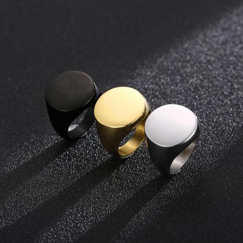 Stainless Steel Finger Ring 304 Stainless Steel Round plated Unisex Sold By PC