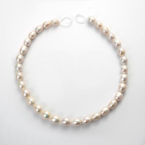 Natural Freshwater Pearl Loose Beads Teardrop DIY white 10mm Approx 1mm Sold Per Approx 38 cm Strand