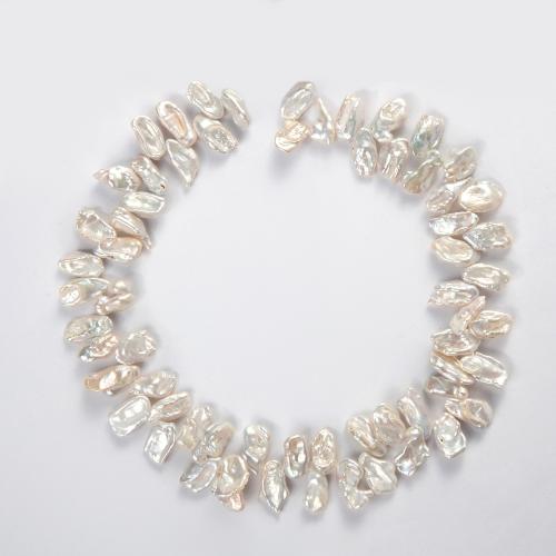 Cultured Baroque Freshwater Pearl Beads DIY white Approx 1mm Sold Per Approx 38 cm Strand