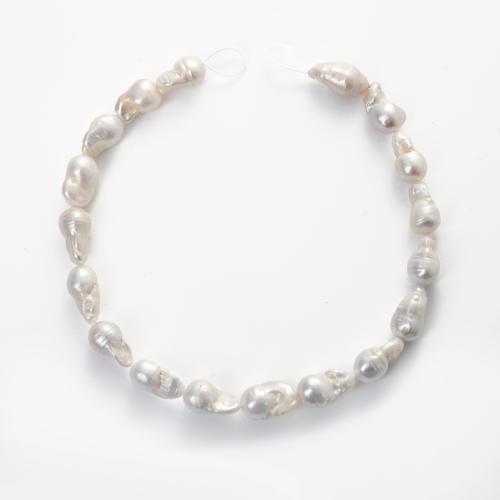 Cultured Baroque Freshwater Pearl Beads DIY white mm Approx 1mm Sold Per Approx 38 cm Strand