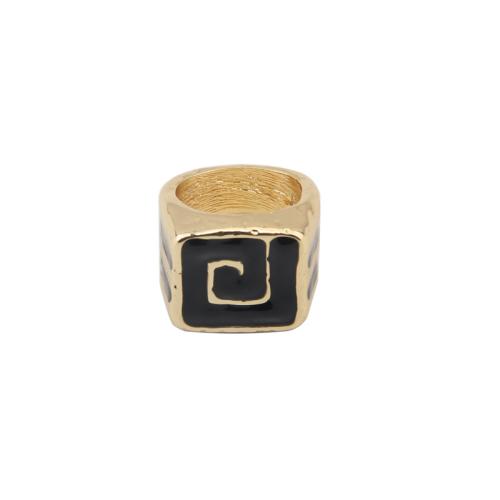 Zinc Alloy Finger Ring plated fashion jewelry & Unisex & enamel Sold By PC