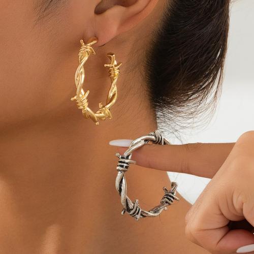 Sinc Alloy Earring Graí, plátáilte, do bhean, dathanna níos mó le haghaidh rogha, Díolta De réir Péire