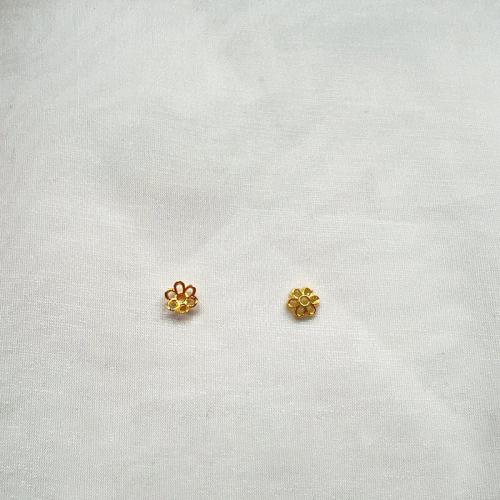 Zinc Alloy Bead Cap plated DIY 7mm Sold By PC