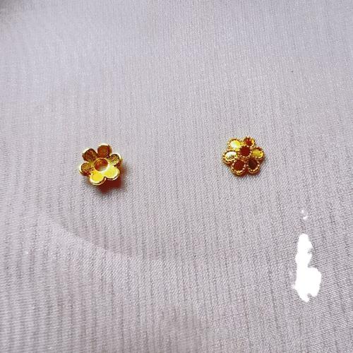 Zinc Alloy Bead Cap plated DIY Sold By PC