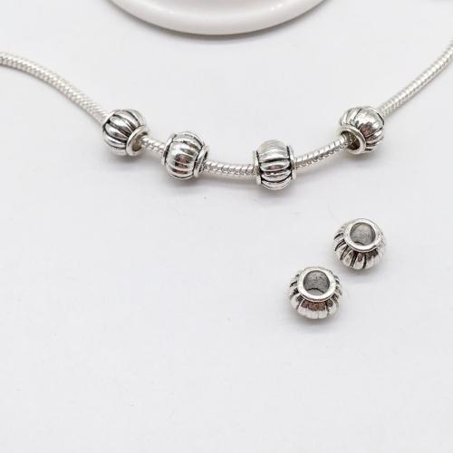 Zinc Alloy Jewelry Beads Lantern antique silver color plated DIY Sold By Bag