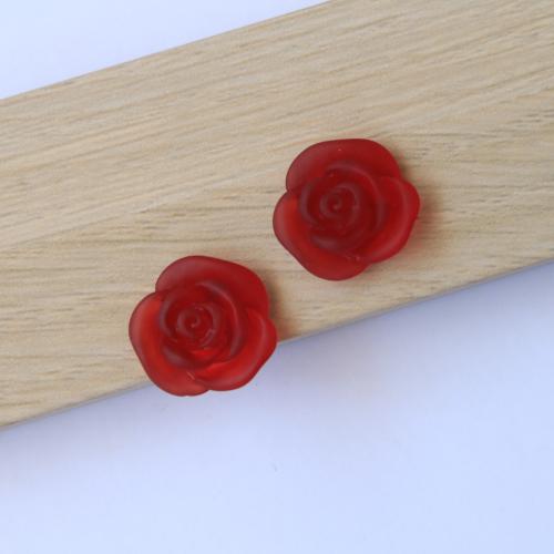 Mobile Phone DIY Decoration Resin Rose enamel Sold By PC