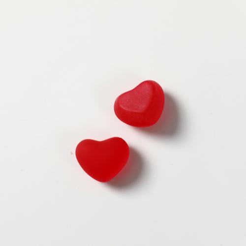 Mobile Phone DIY Decoration Resin Heart polished Sold By PC