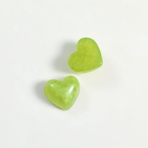 Mobile Phone DIY Decoration Resin Heart polished Sold By PC