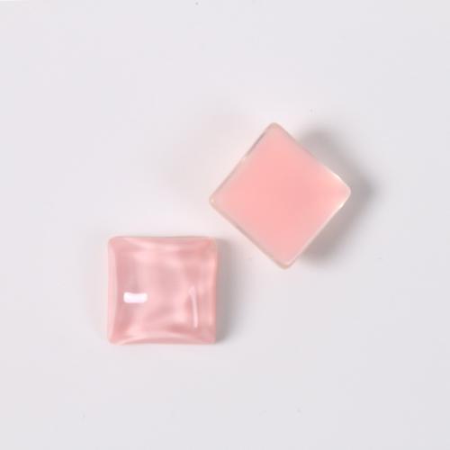 Mobile Phone DIY Decoration Resin Square polished Sold By PC