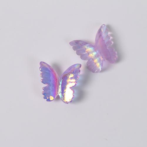 Mobile Phone DIY Decoration Resin Butterfly polished Sold By PC