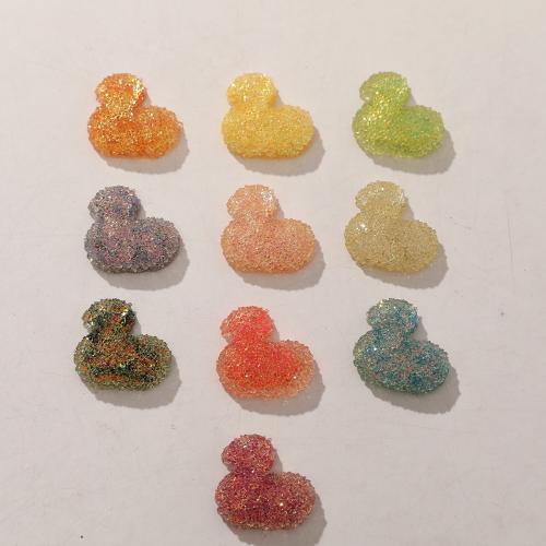 Cellulare Kit fai da te, resina, Cuore, DIY, Colore casuale, 18x18mm, Venduto da PC