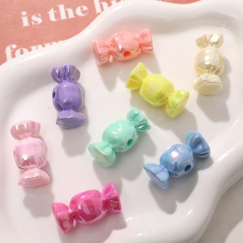 Acrylic Jewelry Beads Candy anoint DIY Random Color Sold By PC