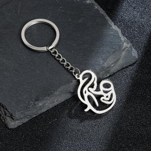 Stainless Steel Key Clasp 304 Stainless Steel plated fashion jewelry Sold By PC